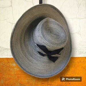 Physician Approved Brand Wide Brim Gray Adjustable Classy "Savannah" Design Hat